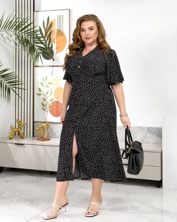 Rochie, soft cu imprimeu